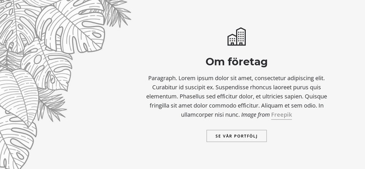 Redaktionell och grafisk design WordPress -tema