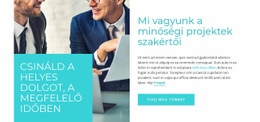 Szakértői Tanácsadás – HTML Céloldal