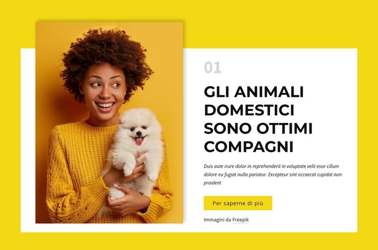 Proprietari di cani Progettazione di siti web