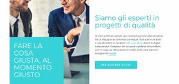 Consulenza Esperta - Modello Reattivo HTML5