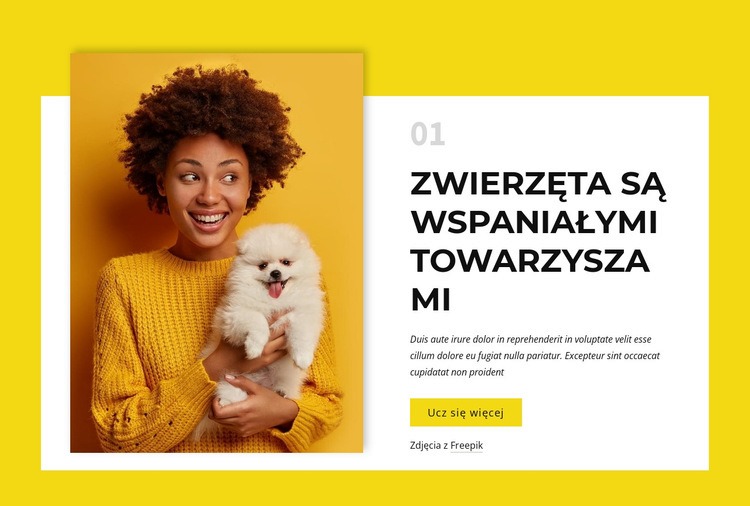 Właściciele psów Szablon HTML5