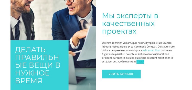 Экспертный консалтинг WordPress тема