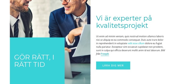 Expertrådgivning Hemsidedesign