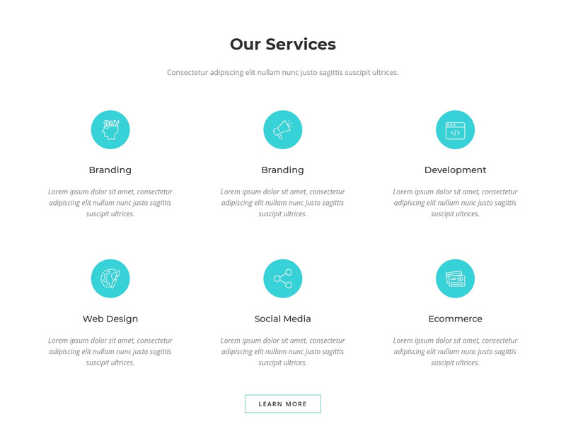 our services web design