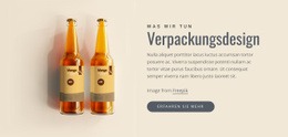 Kreativste Landingpage Für Verpackungsdesign