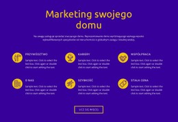 Marketing Swojego Domu Podstawowy Szablon HTML Z CSS