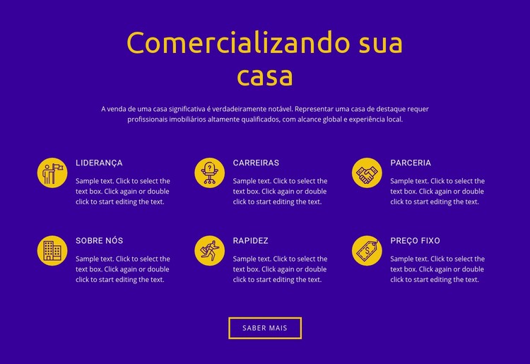 Comercializando sua casa Template CSS