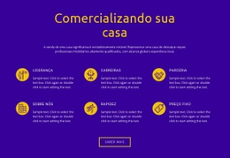 Modelo HTML5 Exclusivo Para Comercializando Sua Casa