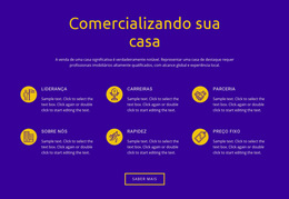 Comercializando Sua Casa - Modelo De Site Simples