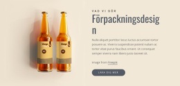Förpackningsdesign - Webbplatsmallar