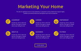 Marketing Your Home - WordPress Template