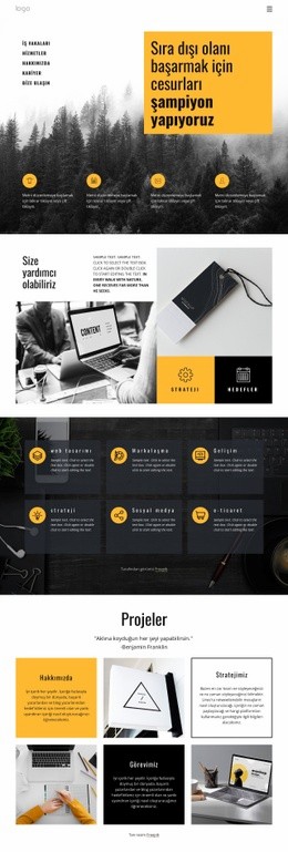 Sıradan Insanlar Için Olağanüstü Projeler - En Iyi Web Sitesi Tasarımı