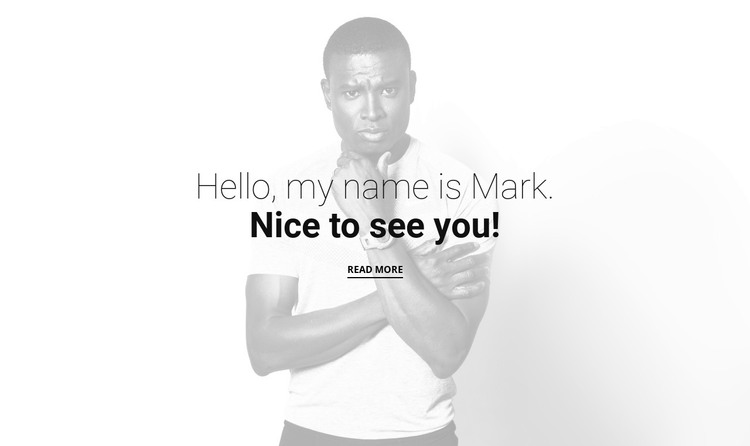 About Mark Studio HTML Template