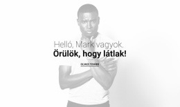 A Mark Stúdióról - Webhely HTML-Sablon Letöltéssel