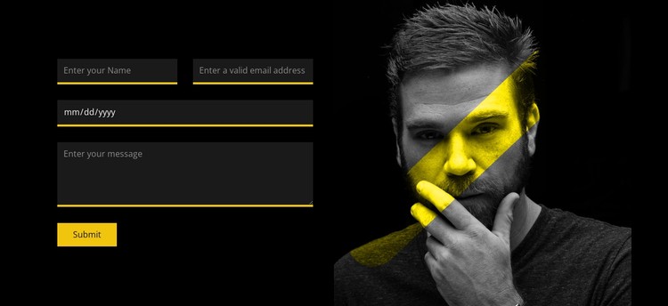 We will answer you CSS Template