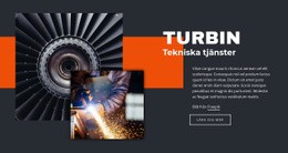 Turbinteknik - Responsiva Webbplatsmallar