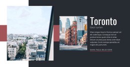 Toronto Şehir Turları - Duyarlı HTML5 Şablonu