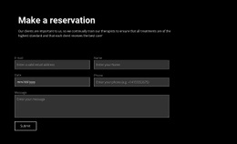 Make An Order - Simple Html Code