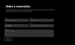 Make An Order Joomla Template