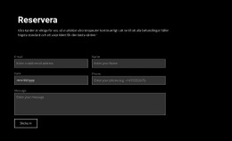 Göra En Beställning - Mall För Webbutveckling