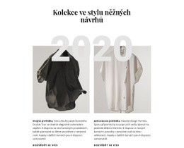 Sbírka Hedvábí – Šablona Vstupní Stránky