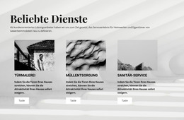 Beliebte Dienste – Mehrzweck-Joomla-Template