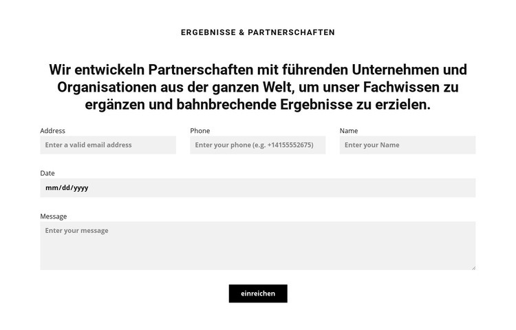 Buchen Sie eine Fachberatung Website Builder-Vorlagen