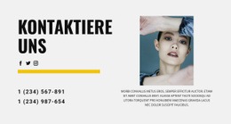 Kontakte Website-Designs