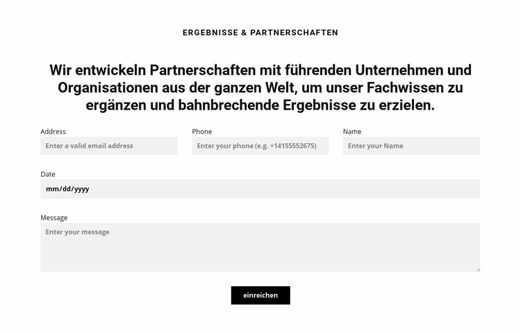 Buchen Sie eine Fachberatung Landing Page