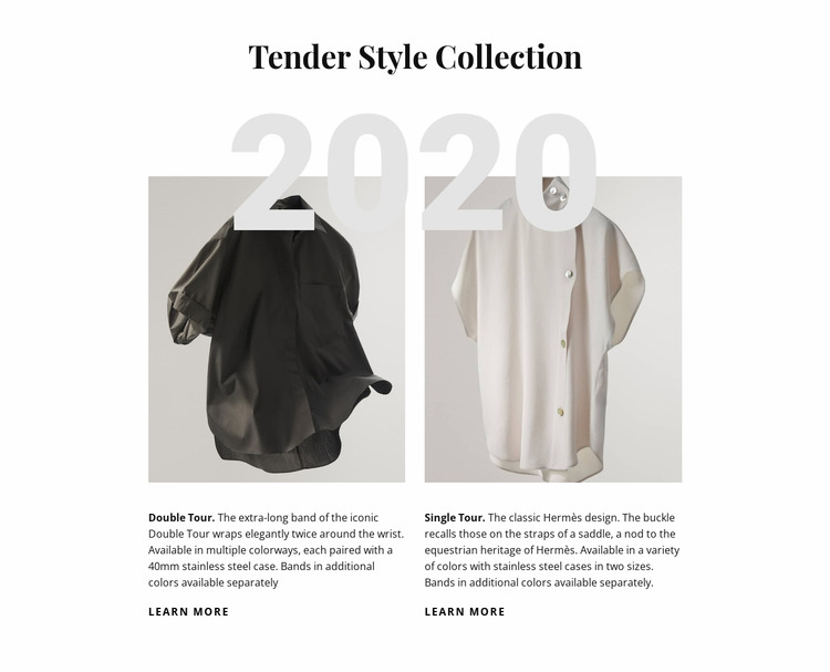 Silk collection Html Website Builder