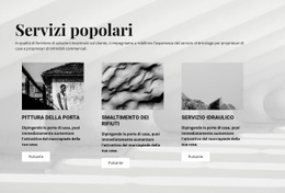 Servizi Popolari - HTML Builder Online