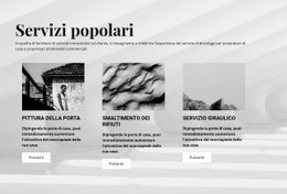 Servizi Popolari - Modello Multiuso Creatività