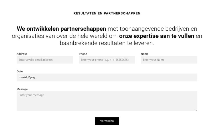 Boek een specialistisch consult CSS-sjabloon