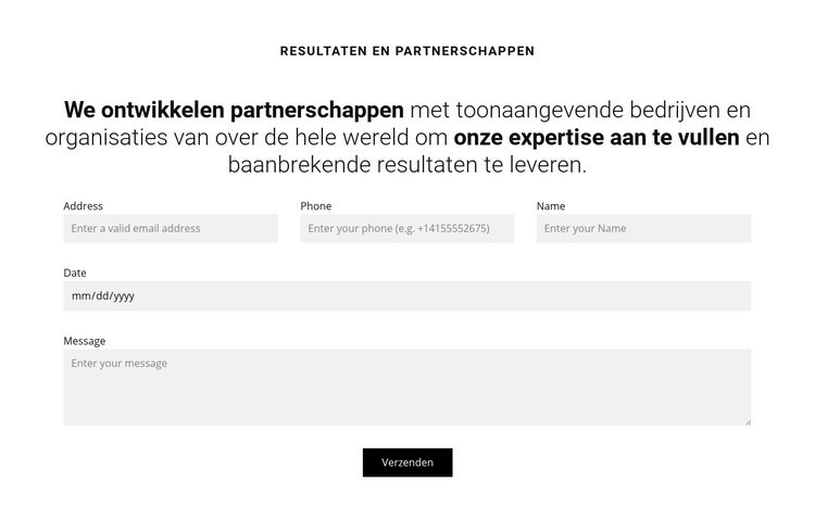 Boek een specialistisch consult Html Website Builder