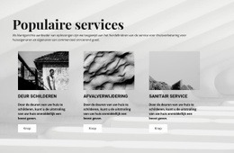 Geweldig Website-Ontwerp Voor Populaire Services