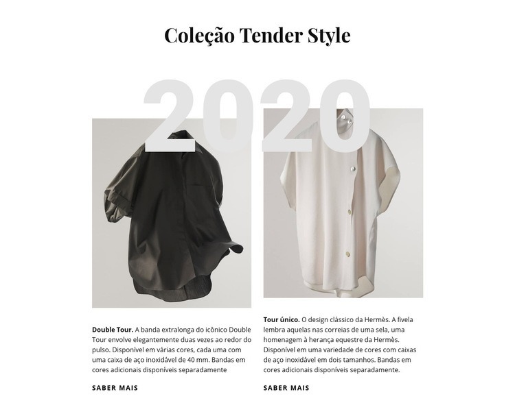 Coleção de seda Design do site