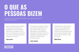 Testemunhos Positivos - Download Do Modelo De Site