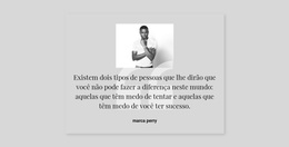 O Que Nossos Clientes Dizem Tema WordPress