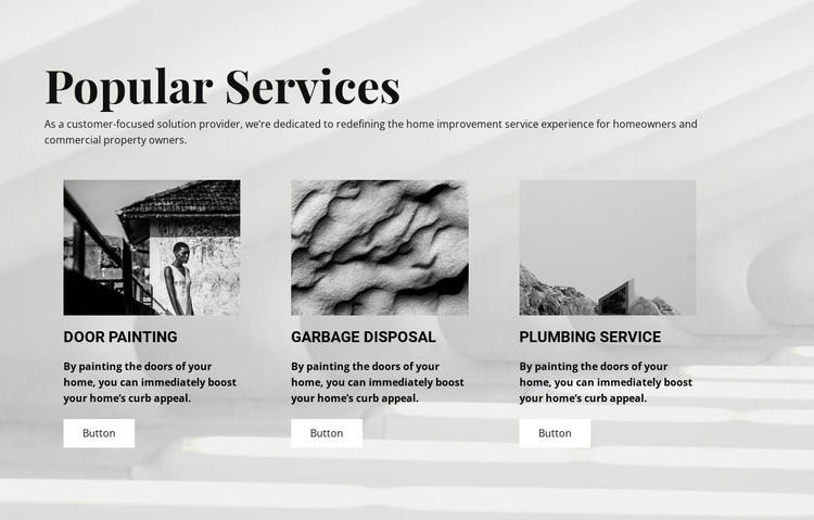 Popular Services Static Site Generator