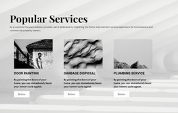 Popular Services - Creative Multipurpose Template