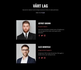 Vi Skapar Lösningar Målsidesmall