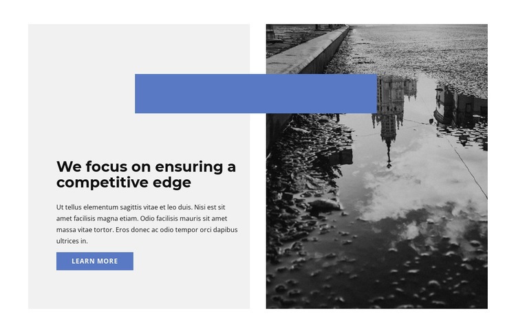 Focusing on the essentials Webflow Template Alternative