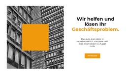 Großes Geschäft - Moderne Landingpage