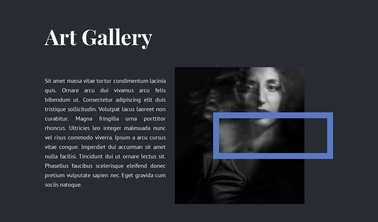 Exhibition at the new gallery Html Code Example
