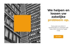 Grote Zaken CSS-Sjabloon