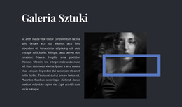 Wystawa W Nowej Galerii Szablon Flexboksa