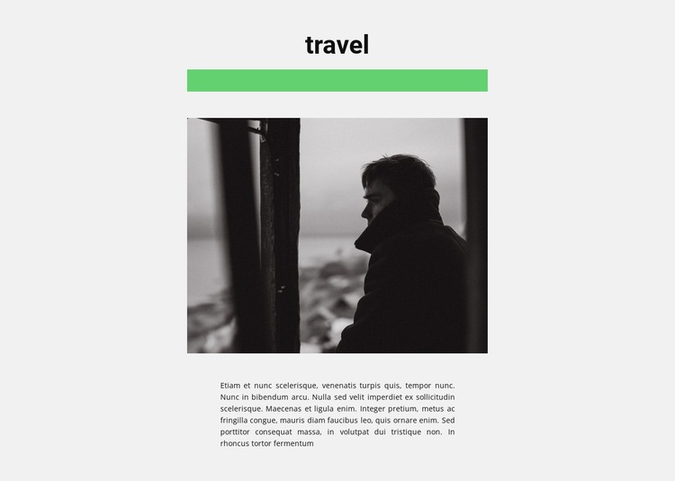 Travel with pleasure Webflow Template Alternative