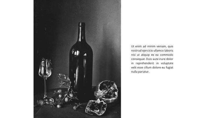 Casa de vino Diseño de páginas web