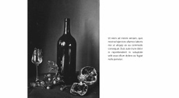 Plantilla HTML5 Premium Para Casa De Vino