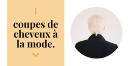 Coiffures À La Mode - Créateur De Sites Web Créatifs Et Polyvalents